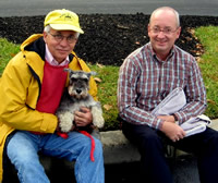 Bob, Tom and Penny in 2004.